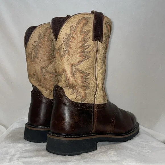 Justin Superintendent 11" Work Boot Mens size 10.5 - Picture 4 of 8
